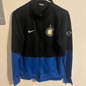 Nike inter Milan Jacket with Varsity Style